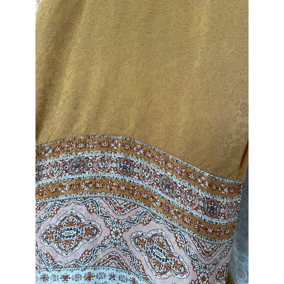 Matilda Jane Good Hart Women's M/L Tinsley Long Gold Kimono - Picture 2 of 4